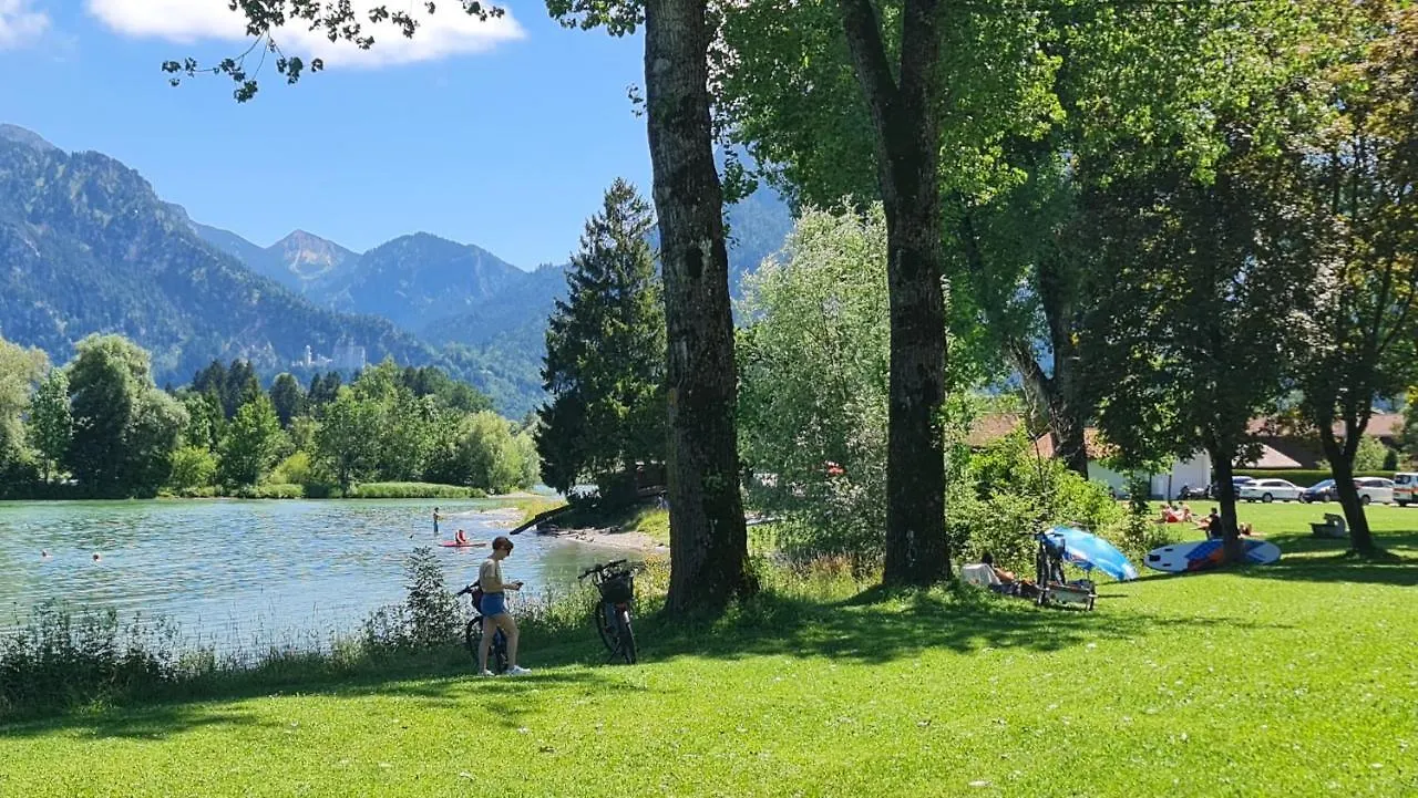 Apartmán Young & Smart-Apartment Inkl Koenigscard In Fuessen Allgaeu Nahe Neuschwanstein
